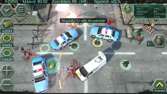 اسکرین شات 3 بازی Zombie Defense