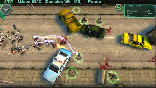 اسکرین شات بازی Zombie Defense 4
