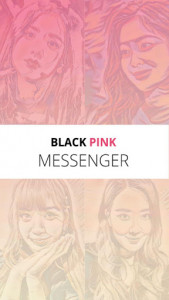 اسکرین شات برنامه Black Pink Messenger - Prank 1