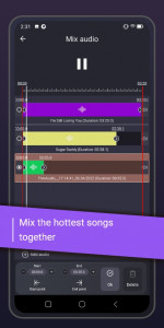 اسکرین شات برنامه Music editor, Voice modifier 3