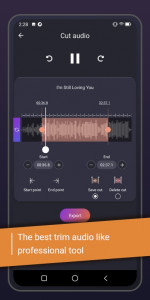 اسکرین شات برنامه Music editor, Voice modifier 4