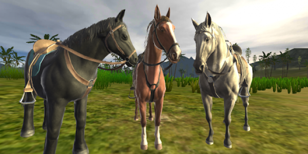 اسکرین شات بازی Horse racing game 2