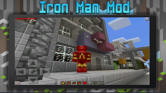اسکرین شات برنامه Mod Iron new Man Minecraft 5