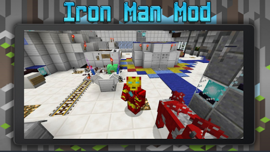 اسکرین شات برنامه Mod Iron new Man Minecraft 3