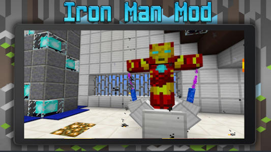 اسکرین شات برنامه Mod Iron new Man Minecraft 2