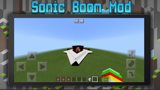 اسکرین شات برنامه New Sonic Boom Mod Minecraft 2