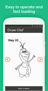 اسکرین شات برنامه How to Draw Cartoon Characters (Easy Steps) 6