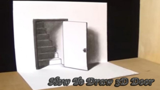اسکرین شات برنامه How to Draw 3D With Pencil 5