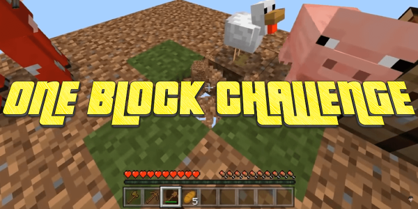 اسکرین شات برنامه One Block Map Survival for Minecraft 3