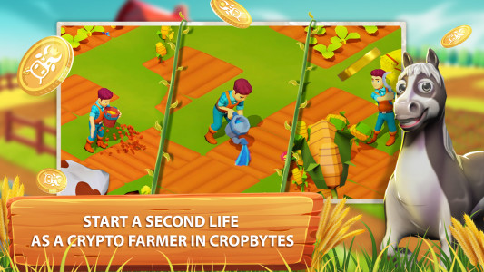 اسکرین شات بازی CropBytes: A Crypto Farm Game 1