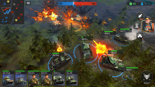 اسکرین شات بازی World War Armies: WW2 PvP RTS 5