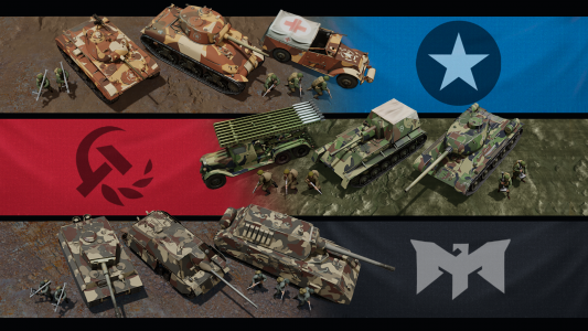 اسکرین شات بازی World War Armies: WW2 PvP RTS 3