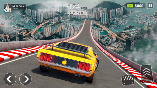 اسکرین شات 5 بازی Stunt Car Game: Mega Ramp Jump