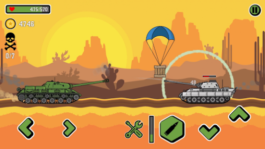 اسکرین شات بازی Tank Attack 3 | Tanks 2d | Tank Battles 5