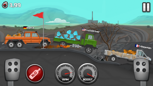 اسکرین شات بازی Truck Racing - 4x4 Hill Climb 4