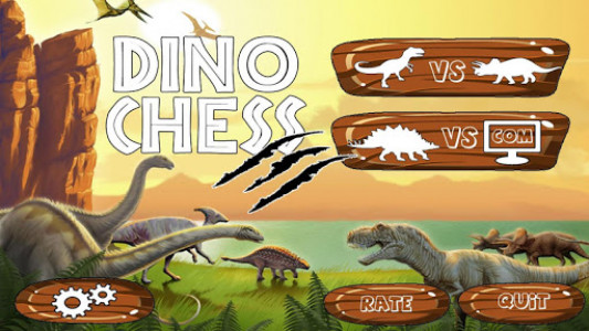 اسکرین شات بازی Dino Chess For kids 3