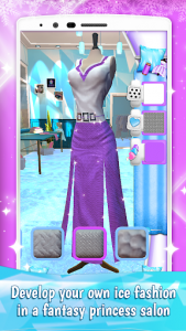 اسکرین شات برنامه Ice Princess Dress Designer 6