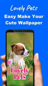 اسکرین شات برنامه Cute Pets Wallpapers Background 1