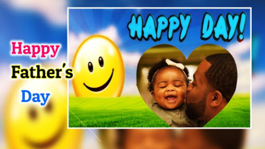 اسکرین شات برنامه Happy Father's Day Photo Frames Cards 2018 8