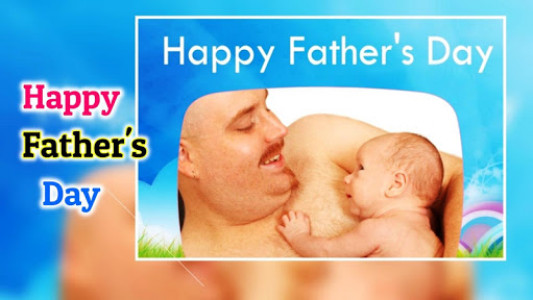 اسکرین شات برنامه Happy Father's Day Photo Frames Cards 2018 7