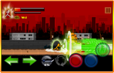 اسکرین شات بازی Angry StickMan 1