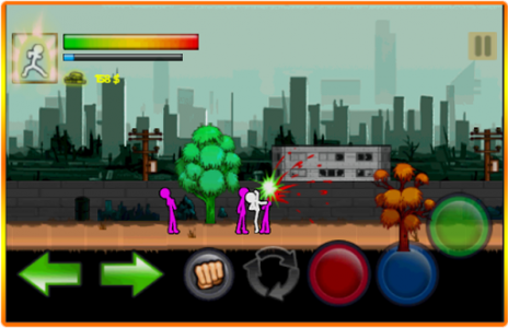 اسکرین شات بازی Angry StickMan 8