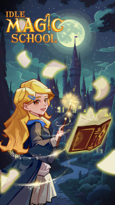 اسکرین شات بازی Idle Magic School 2