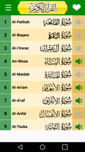 اسکرین شات برنامه Quran Word by Word - Al Quran 3