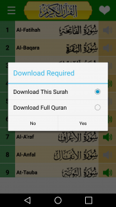 اسکرین شات برنامه Quran Word by Word - Al Quran 4