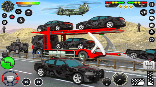 اسکرین شات برنامه Army Transport Truck Simulator 6