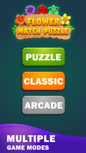 اسکرین شات 2 بازی Flower Match Game Flower Merge