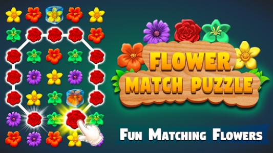 اسکرین شات بازی Flower Match Puzzle Game: New Flower Games 2019 6