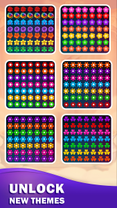 اسکرین شات 4 بازی Flower Match Game Flower Merge