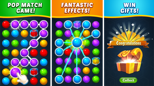 اسکرین شات بازی Bubble Pop Games - color match 3