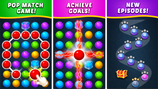 اسکرین شات بازی Bubble Pop Games - color match 2