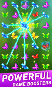 اسکرین شات بازی Match 3 Butterfly Puzzle Games 2