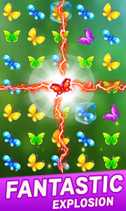 اسکرین شات بازی Match 3 Butterfly Puzzle Games 3