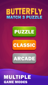 اسکرین شات 2 بازی Match 3 Butterfly Puzzle Games