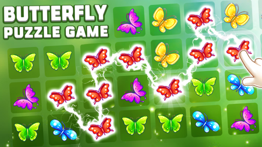 اسکرین شات 6 بازی Match 3 Butterfly Puzzle Games