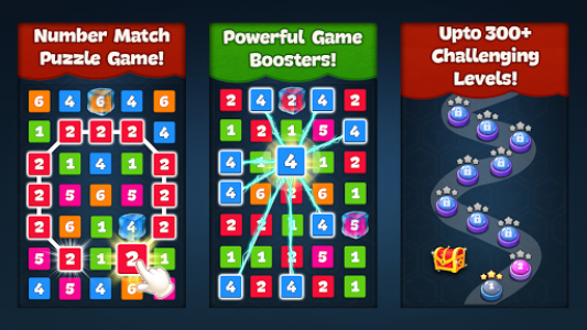 اسکرین شات بازی Number Match Puzzle Game - Number Matching Games 6