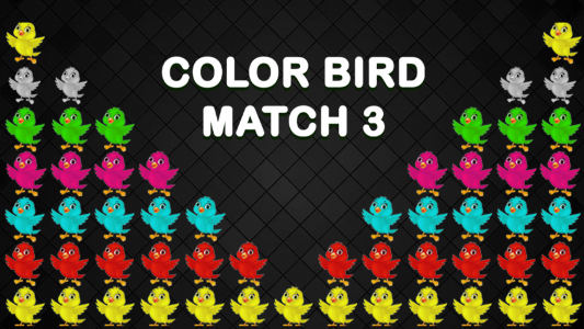 اسکرین شات بازی Color Bird Match 3 Games 1