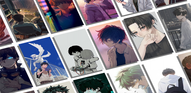 اسکرین شات برنامه Sad Boy Anime Wallpapers HD 1