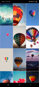 اسکرین شات برنامه Balloon Wallpapers 4