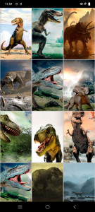 اسکرین شات برنامه Dinosaur Wallpapers 5