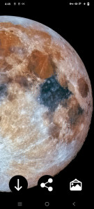 اسکرین شات برنامه Beautiful Moon Wallpapers 6
