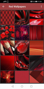 اسکرین شات برنامه Red Wallpapers 2