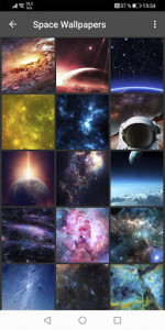 اسکرین شات برنامه Space and Universe Wallpapers 2