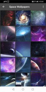 اسکرین شات برنامه Space and Universe Wallpapers 4