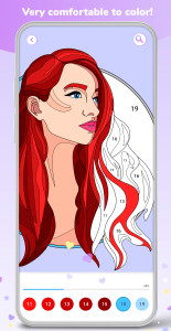 اسکرین شات 3 بازی Art Collection Color by Number