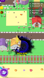اسکرین شات 8 بازی Holein eating games io offline